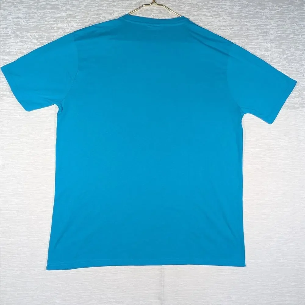 McDonalds Tee Shirt Unisex Size 2XL Blue French Fries Short Sleeve